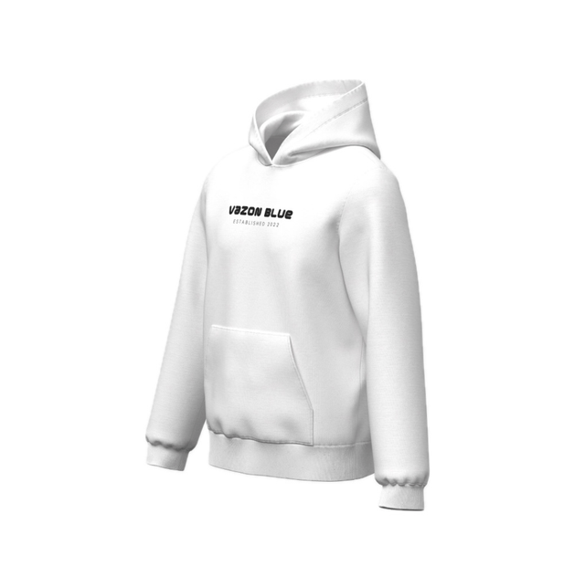 Women’s White Hoody (email to be advised when the item is back in stock - vazonblue@mail.com) 