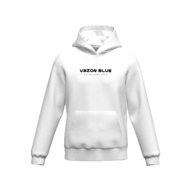 Women’s White Hoody (email to be advised when the item is back in stock - vazonblue@mail.com) 
